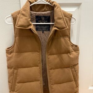 United By Blue Brown Puffer Vest
